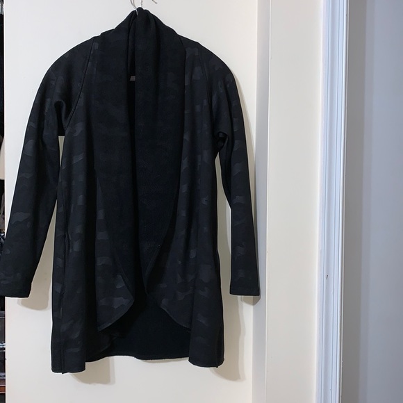 Anthropologie DREW camo cardigan sweatshirt